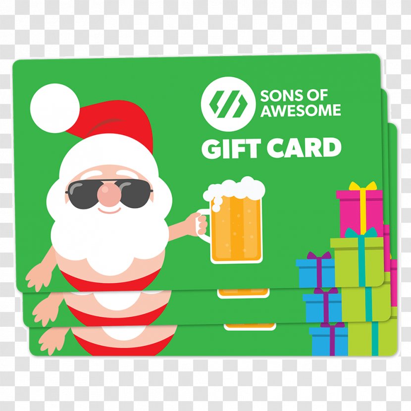 Santa Claus Gift Card Christmas Lifestyle Store - Fictional Character Transparent PNG