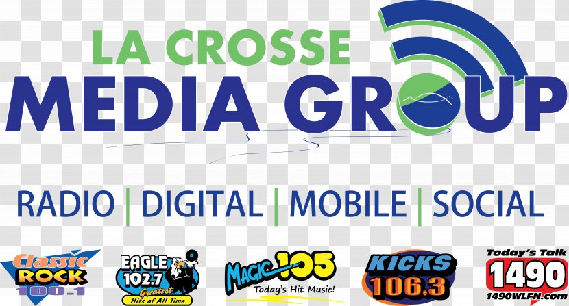 La Crosse Media Group Onalaska The Showtime Radio Station WKBH Classic Rock 100.1 - Area - Because Of Her We Can Logo Transparent PNG
