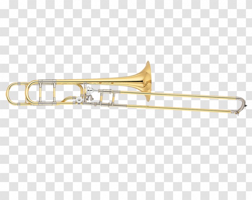 Trombone Yamaha Corporation Brass Instruments Musical - Silhouette Transparent PNG