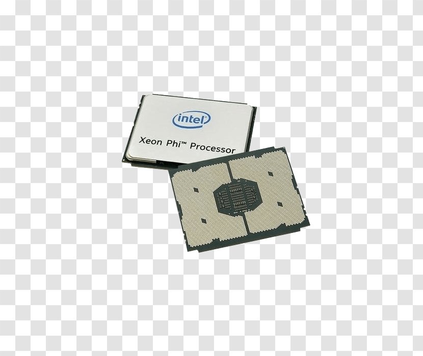 Intel Xeon Phi Central Processing Unit Multi-core Processor - Electronics Accessory Transparent PNG
