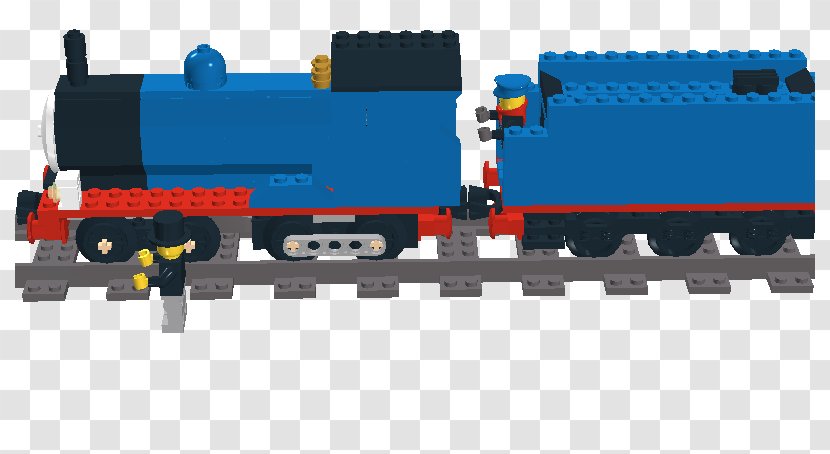 Train LEGO Engineering Machine - Edward The Blue Engine Transparent PNG