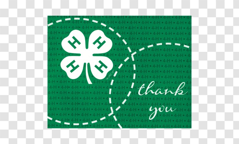 4-H Letter Of Thanks Maryland Agriculture Positive Youth Development - National Ffa Organization - Thank You For Shopping Transparent PNG