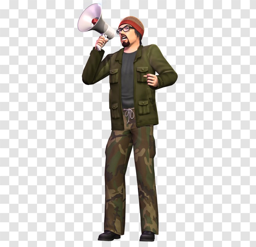 The Sims 3: University Life Soldier Infantry Military Army Officer - Expansion Pack - Eo Transparent PNG