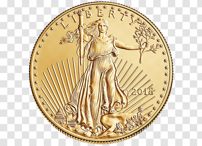 American Gold Eagle Bullion Coin United States Mint Transparent PNG