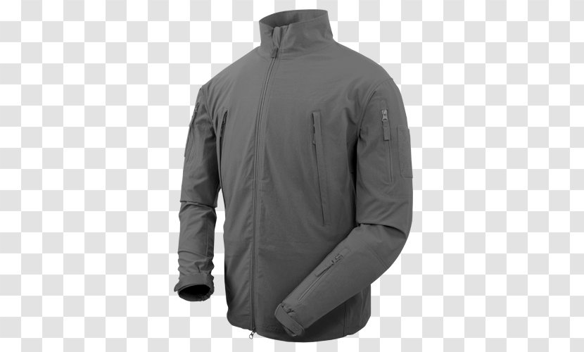 Shell Jacket Windbreaker Coat Zipper Transparent PNG