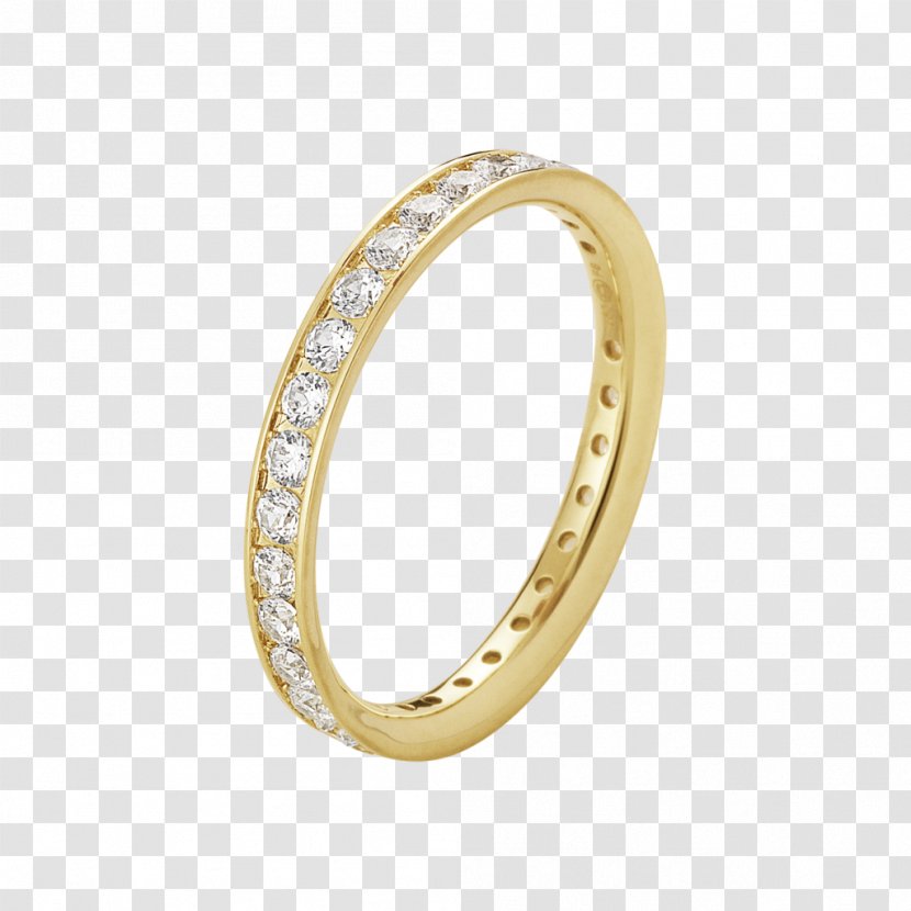 Wedding Ring Jewellery Białe Złoto Brilliant - Pandora Transparent PNG