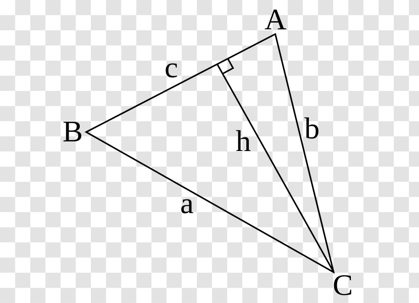 Triangle Law Of Sines Trigonometry - Cosines Transparent PNG