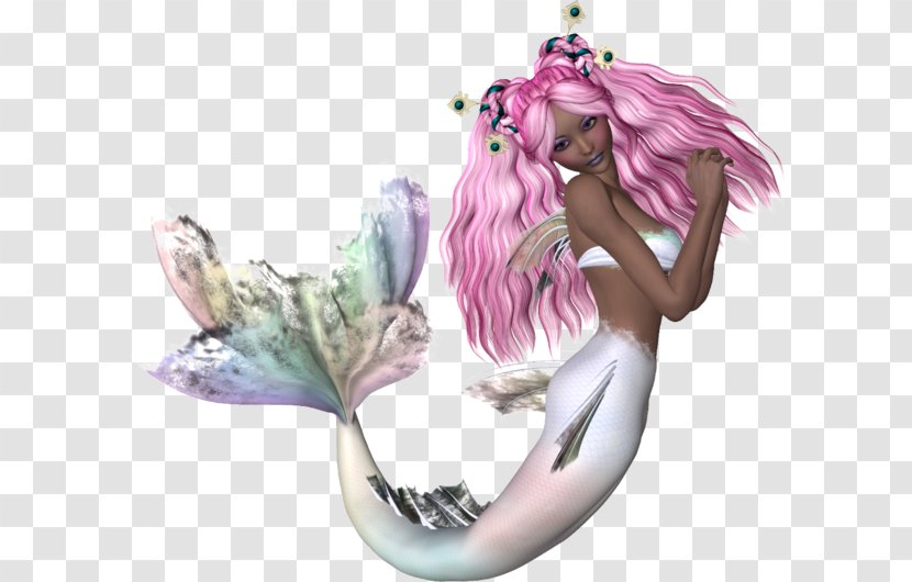 Mermaid Siren - Watercolor Transparent PNG