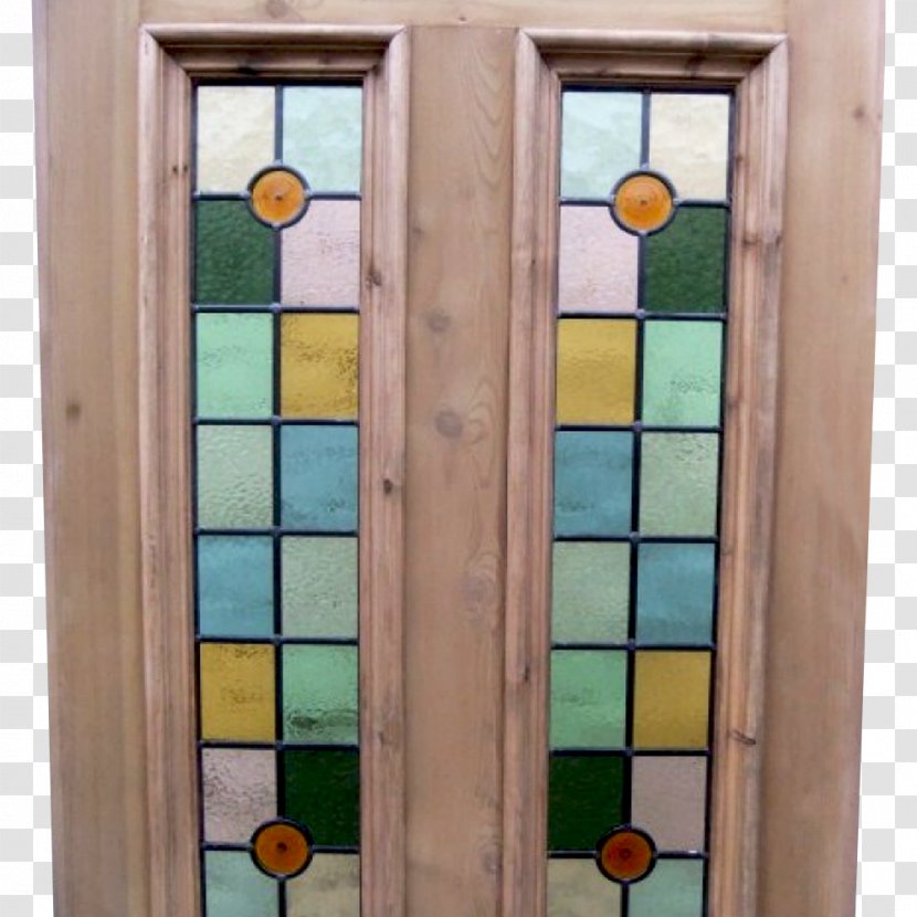 Stained Glass Door Material - Window - Paper Stain Transparent PNG