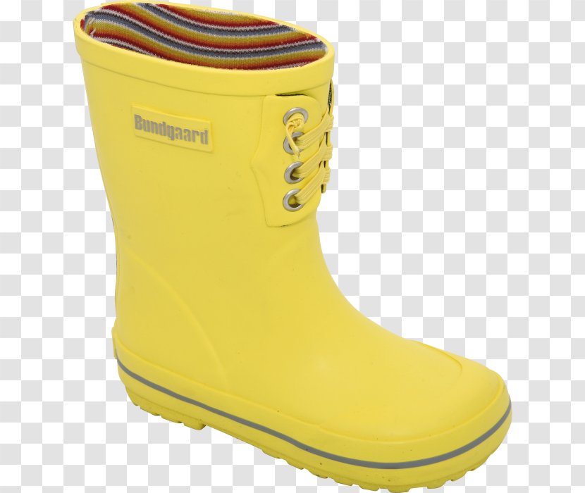 Wellington Boot Yellow Shoe Footwear - Snow - Shiny Transparent PNG
