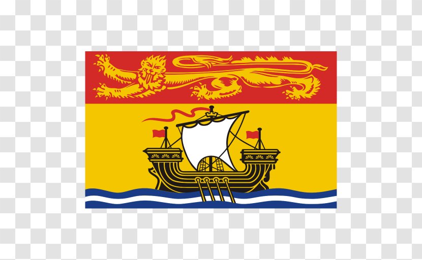 Fredericton Colony Of Nova Scotia Flag New Brunswick Acadia - Rectangle Transparent PNG