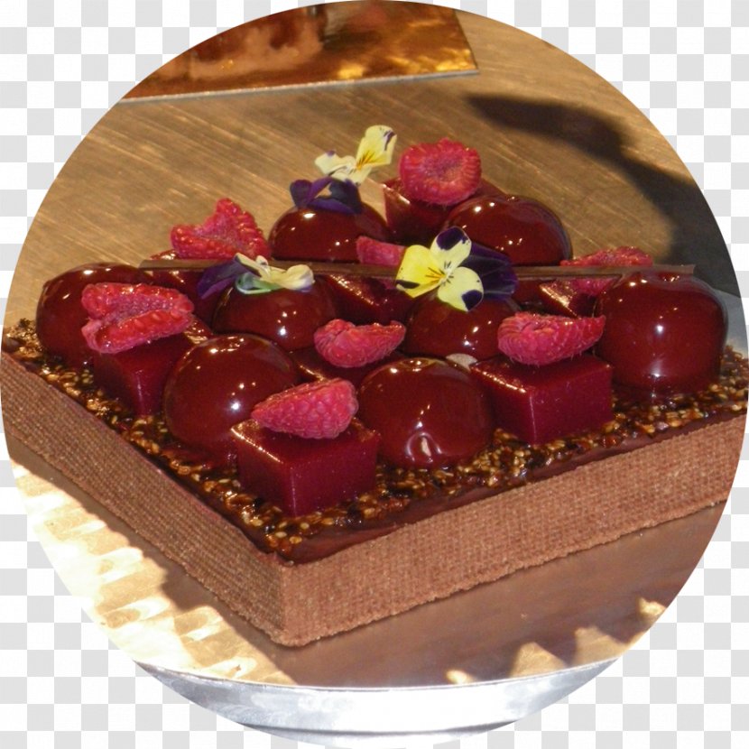 Chocolate Cake Fudge Truffle Praline Ganache Transparent PNG