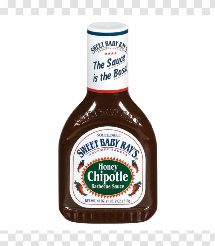 SWEET BABY RAY'S Barbecue Sauce Chipotle - Condiment Transparent PNG