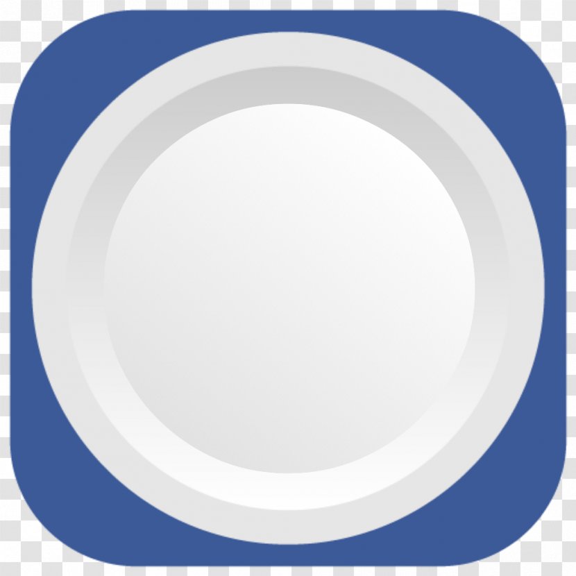 Blue Tableware Circle Purple - Delicious Transparent PNG