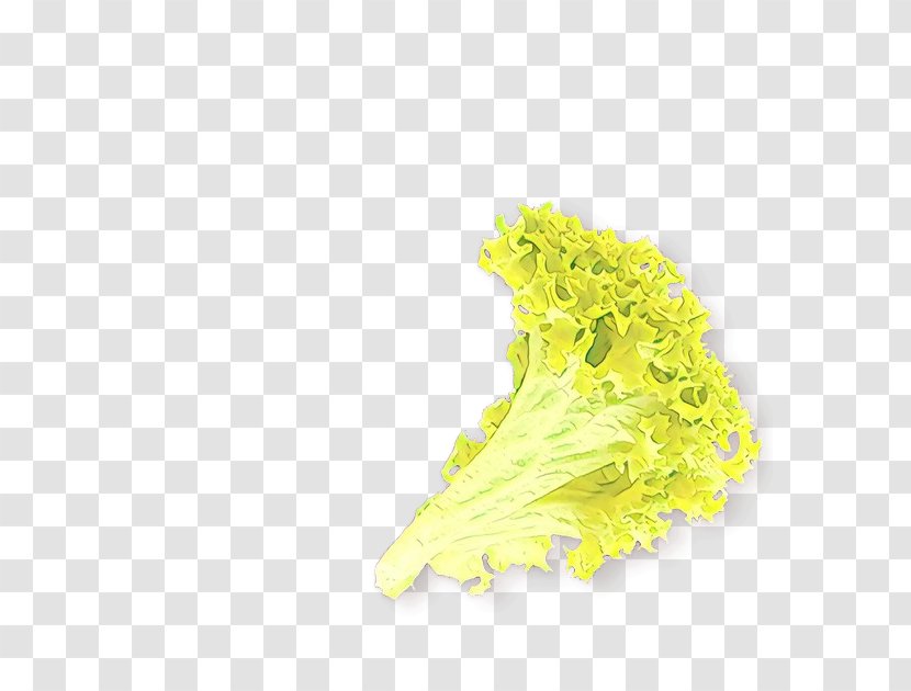 Yellow Leaf Vegetable Plant - Cartoon Transparent PNG