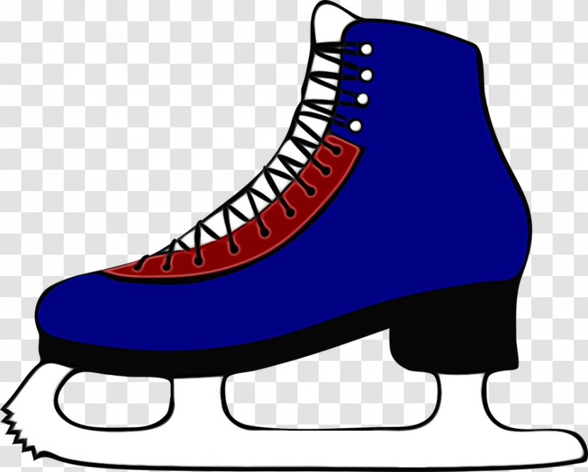 Ice Skating Quad Skates Roller Skateboard - Footwear - Sports Equipment Electric Blue Transparent PNG