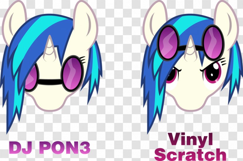 Disc Jockey Phonograph Record Scratching Pony - Heart - My Little Transparent PNG