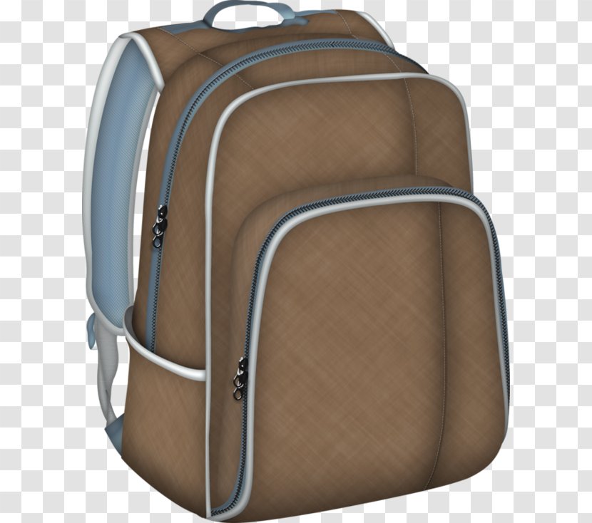 Bag Backpack Clip Art - Pixel - Brown Transparent PNG
