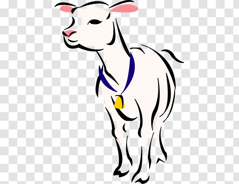 Sheep Black Bengal Goat Clip Art - Cattle Like Mammal Transparent PNG