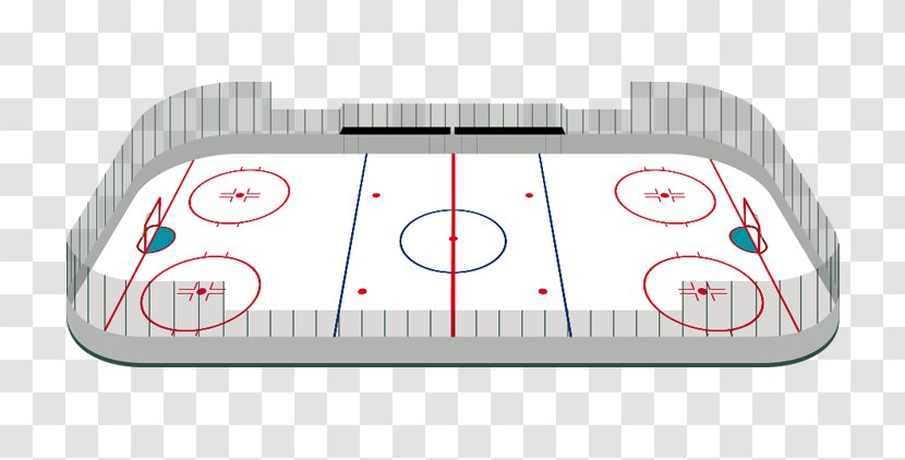 Hockey Field Ice National League Rink Transparent PNG