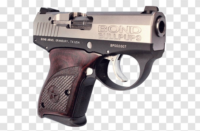 Trigger Revolver Gun Barrel Bullpup Bond Arms - Weapon Transparent PNG