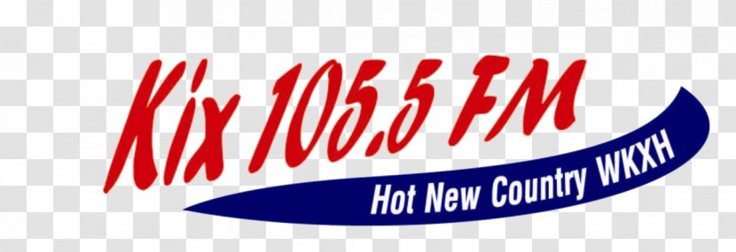 Kix 105.5 FM WKXH Logo Brand Font - St Johnsbury Transparent PNG