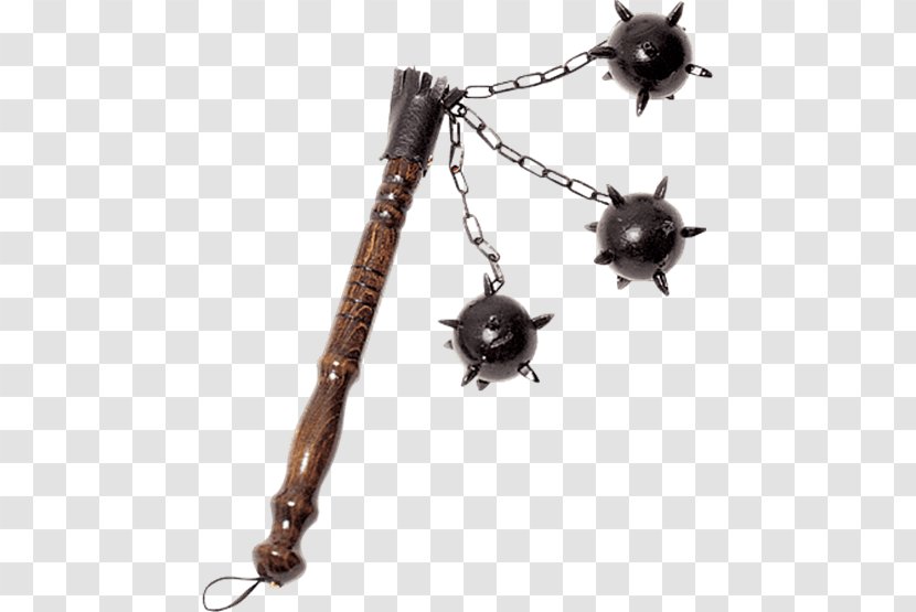 Middle Ages Flail Chain Weapon Mace - Chui Transparent PNG