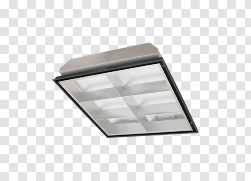Light Fixture Troffer Recessed Fluorescent Lamp - Daylighting - Suspended Ceiling Spotlights Transparent PNG