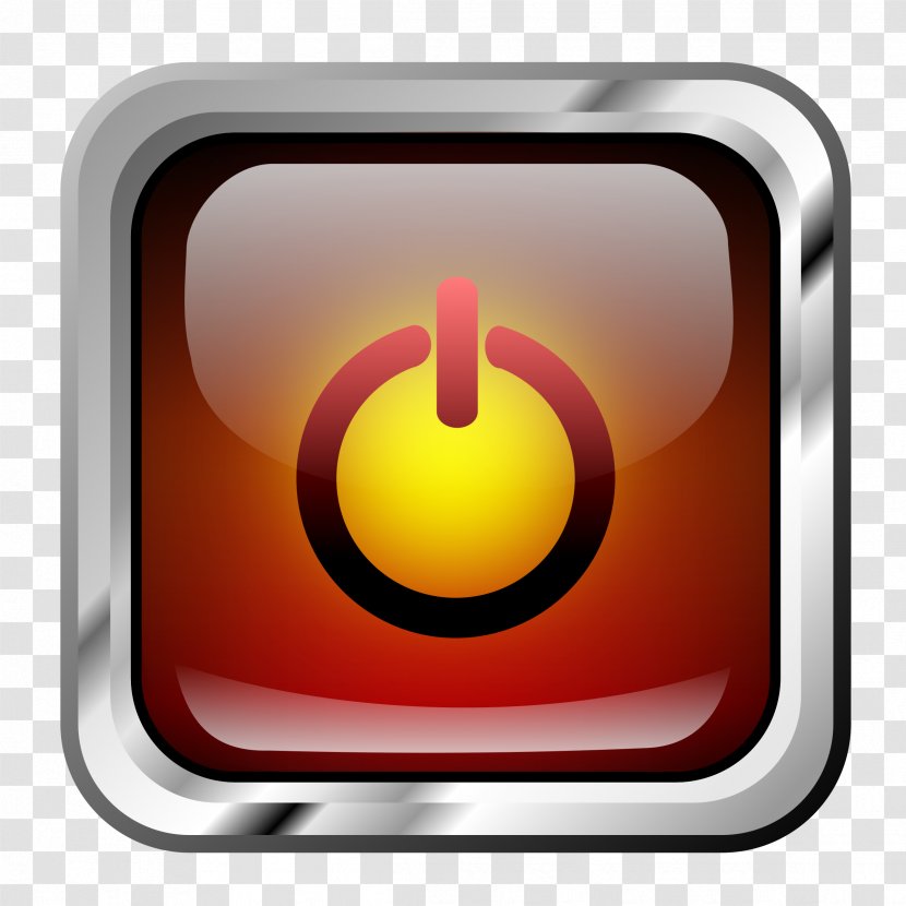 Multimedia Symbol Clip Art - Orange - Upload Button Transparent PNG