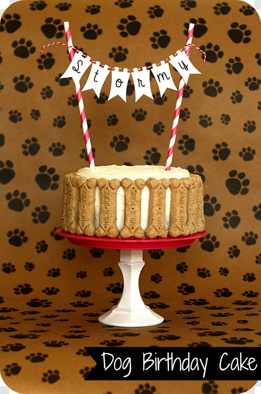 Dog Puppy Birthday Cake - Baking - 1st Recipes Transparent PNG