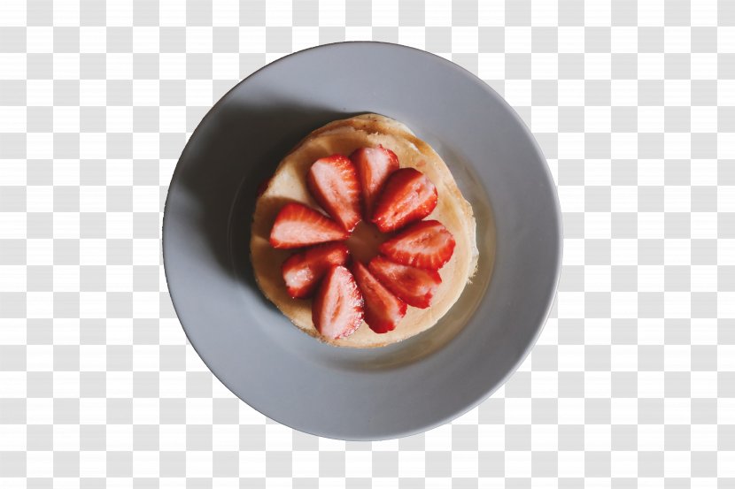 Pancake Omelette Crxeape Hash Browns Breakfast - Baking - Fresh Strawberry Cake Transparent PNG