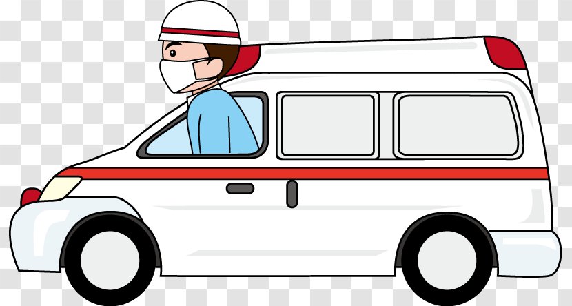 Ambulance Emergency Vehicle Hospital Clip Art - Mode Of Transport Transparent PNG