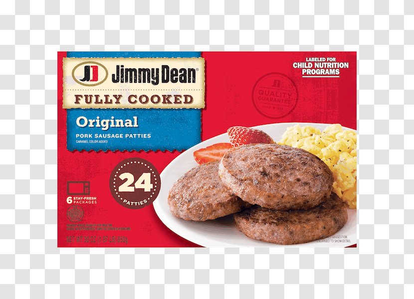 Breakfast Sausage Jimmy Dean Patty Transparent PNG