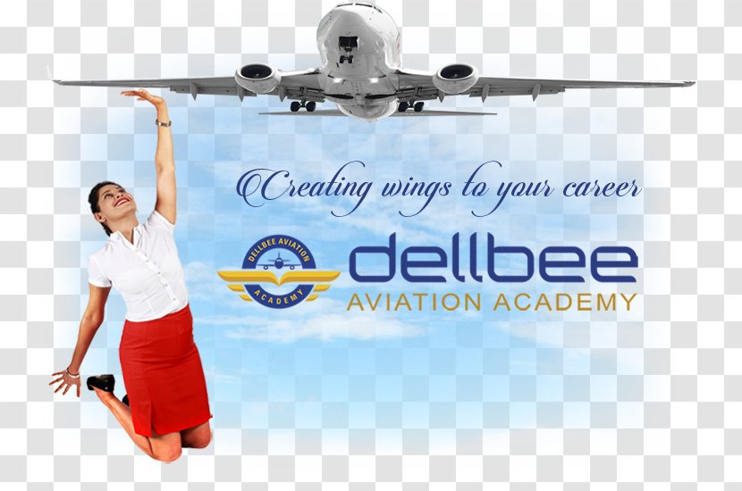Dellbee Aviation Academy Flight Training Attendant Employment - Wing - Aircraft Transparent PNG