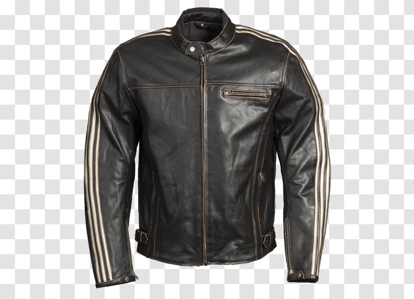 Leather Jacket Coat Hide - Peak Performance Transparent PNG
