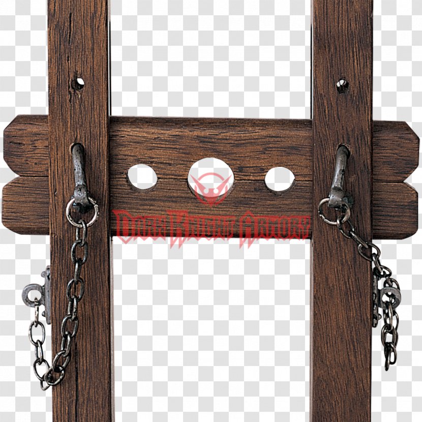 Pillory Middle Ages Stocks Stockade Punishment - Tree - Watercolor Transparent PNG