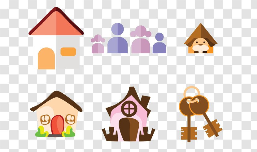 Home Clip Art - Apartment - A Plurality Of Material Sweet Transparent PNG