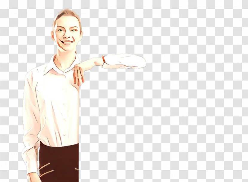 White Gesture Arm Hand Smile - Finger - Sleeve Transparent PNG