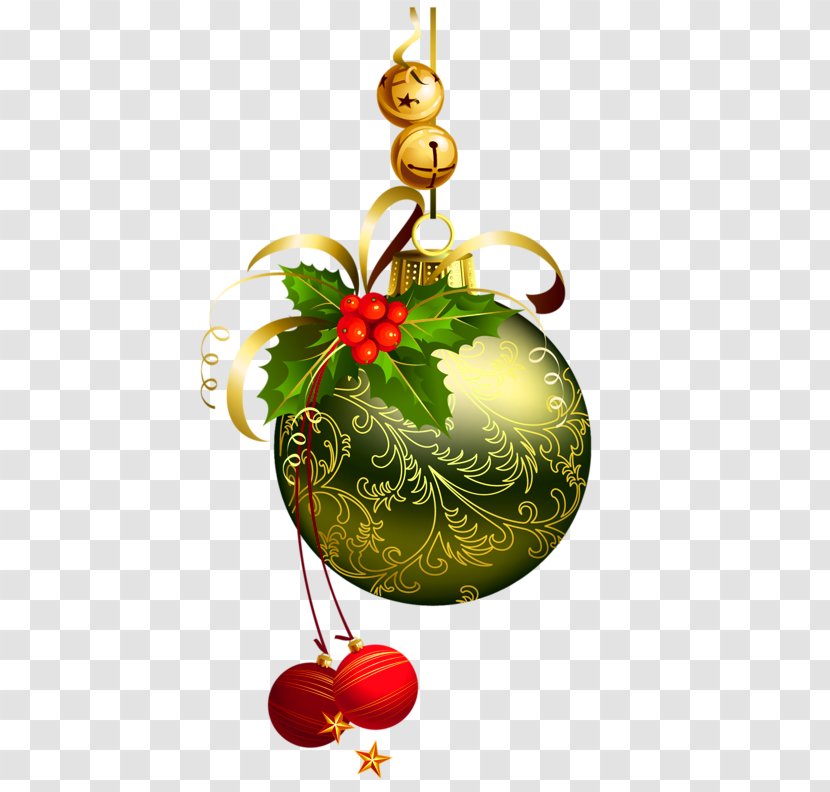 Christmas Decoration Ornament Waits In Boston Clip Art - Green Cliparts Transparent PNG