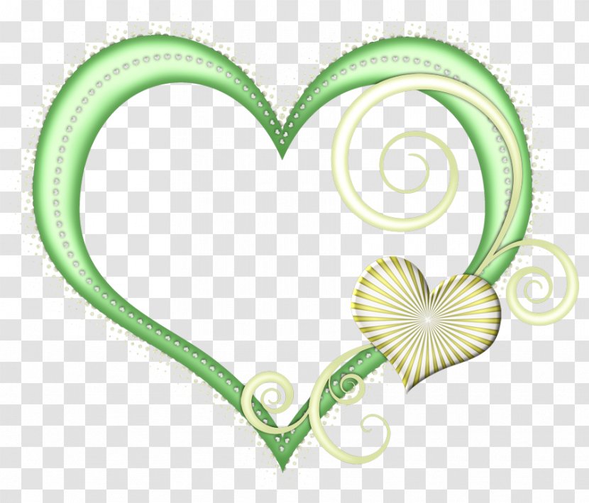 Green Heart - Flower Transparent PNG