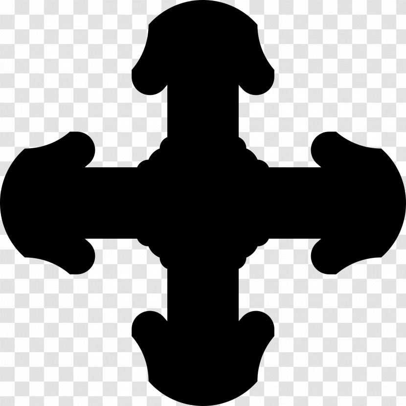 Crosses In Heraldry Clip Art - Bon - Christian Cross Transparent PNG