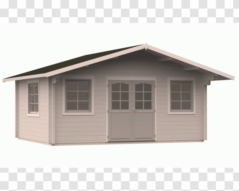 Log Cabin House Shed Siding Meter - Beige Transparent PNG
