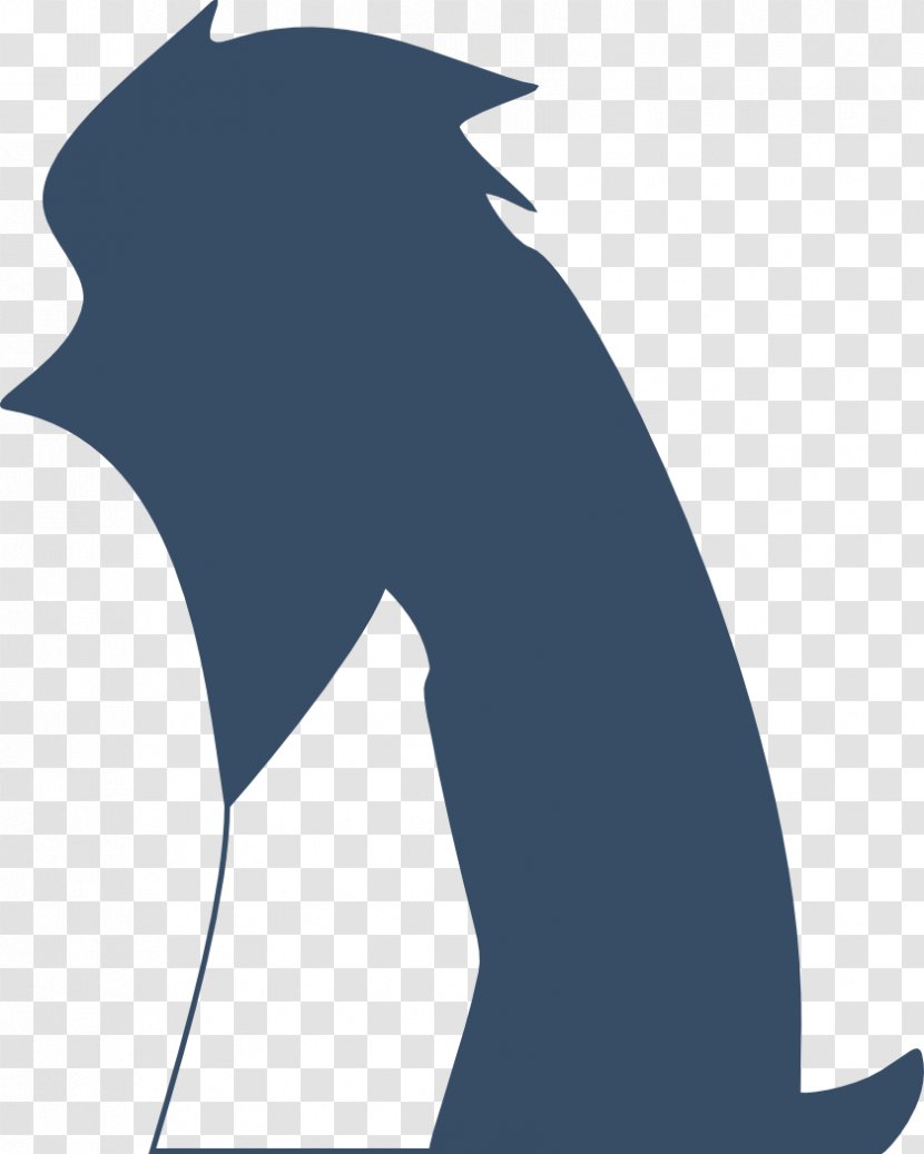 Marine Mammal Shoulder Silhouette Clip Art Transparent PNG