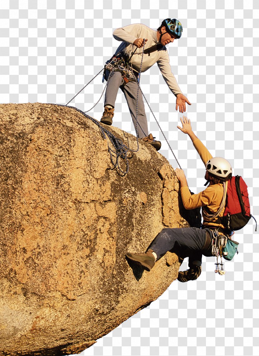 Sport Climbing Teamwork Rock - Extreme - Team Transparent PNG