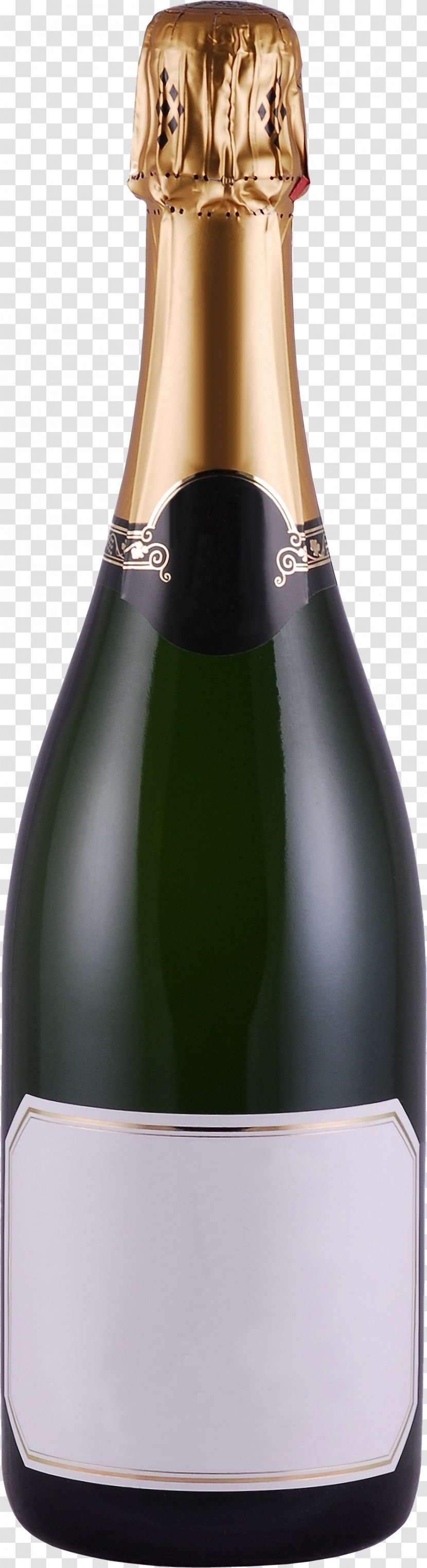 Prosecco Champagne Bottle Clip Art Transparent PNG