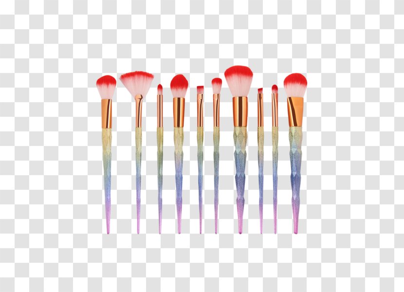 Make-Up Brushes Cosmetics Eye Shadow Paint - Rouge - Rainbow Tennis Shoes For Women Transparent PNG