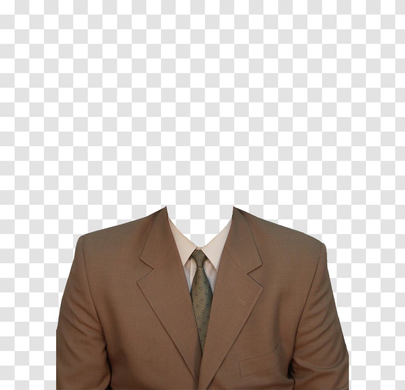 Suit Brown Necktie Collar - And Tie Transparent PNG