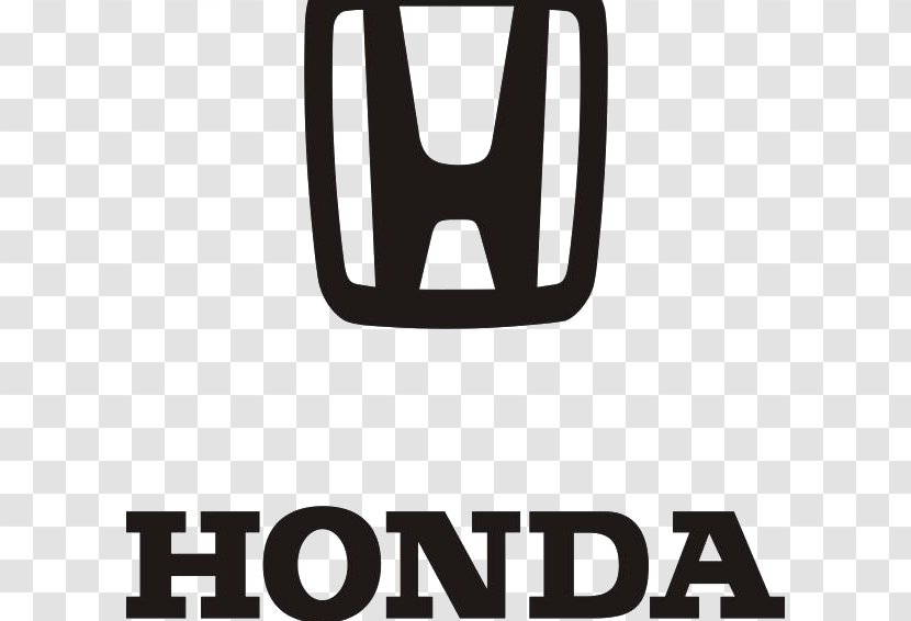 Honda Logo Freed Car - Black And White Transparent PNG