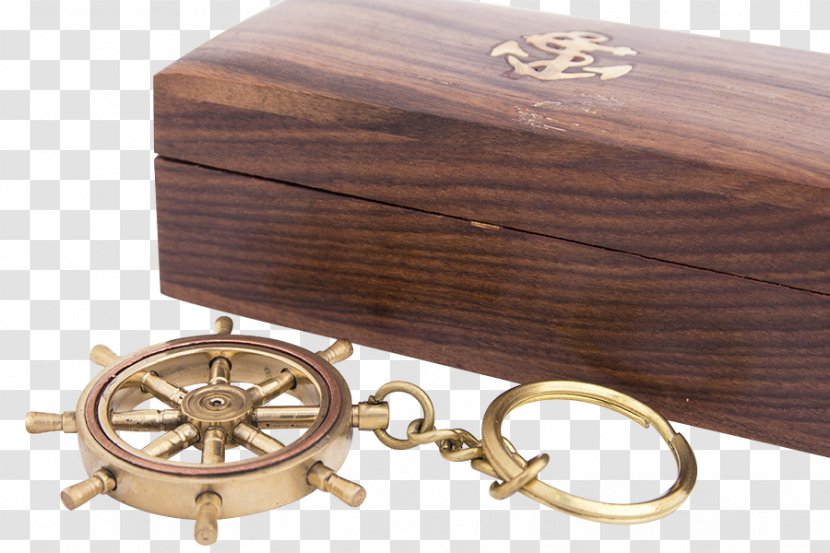Wooden Box Key Chains Ship - Wood Transparent PNG