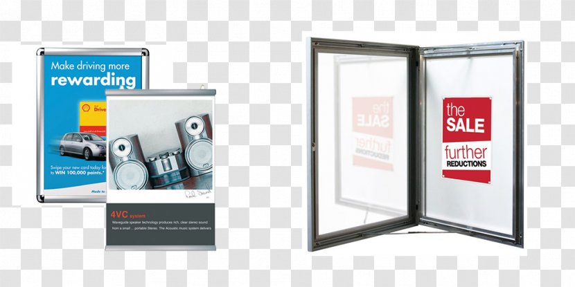Brand Point Of Sale Display Advertising Stand - Exhibition Transparent PNG